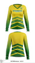 Woodbridge High School Volleyball 47184148 Long Sleeve Performance Shirt - 3
