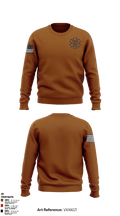 4/3 MED 67918910 Crew Neck Sweatshirt - 1