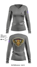 10th CAB H2F 35470377 Women's Long Sleeve V-neck Shirt - 9
