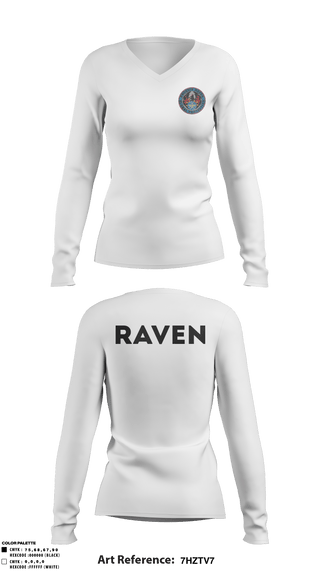 Women's Long Sleeve Vneck Shirt, , , Teamtime, Team time, sublimation, custom sports apparel, team uniforms, spirit wear, spiritwear, sports uniforms, custom shirts, team store, custom team store, fundraiser sports, apparel fundraiser