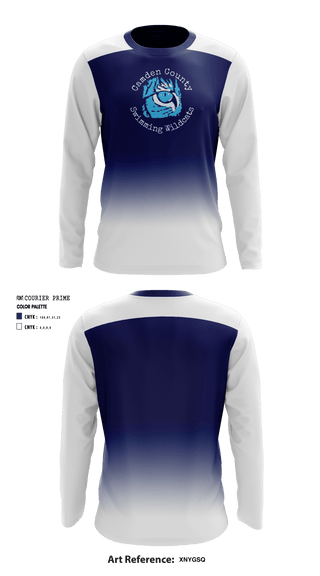 Long Sleeve Performance Shirt, Camden County High School Swimming, School Spirit Store, Teamtime, Team time, sublimation, custom sports apparel, team uniforms, spirit wear, spiritwear, sports uniforms, custom shirts, team store, custom team store, fundraiser sports, apparel fundraiser