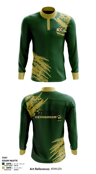 Quarter Zip Jacket, Badlands Badgers Wrestling Club, Wrestling, Teamtime, Team time, sublimation, custom sports apparel, team uniforms, spirit wear, spiritwear, sports uniforms, custom shirts, team store, custom team store, fundraiser sports, apparel fundraiser