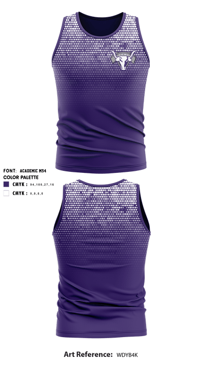 Lehi High School Cross Country 15584500 Cross Country Singlet - 1
