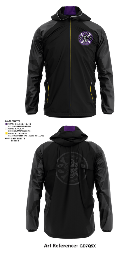 Windbreaker, John R Rogers High School Esports, E-Sports, Teamtime, Team time, sublimation, custom sports apparel, team uniforms, spirit wear, spiritwear, sports uniforms, custom shirts, team store, custom team store, fundraiser sports, apparel fundraiser