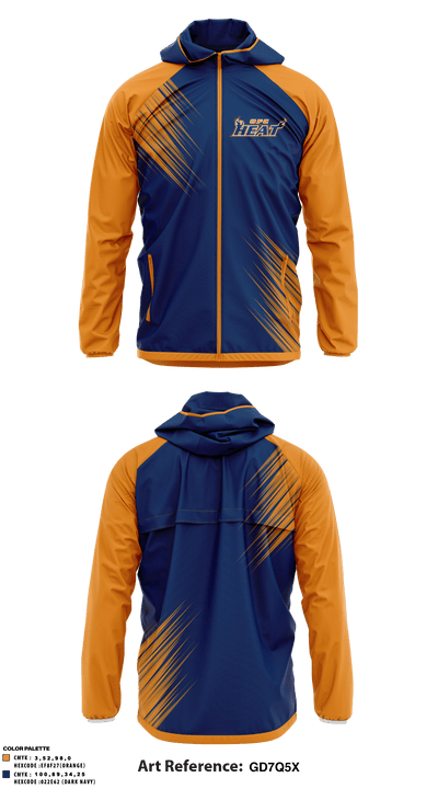 Ofc Heat Fastpitch Softball 10800670 Windbreaker - 1