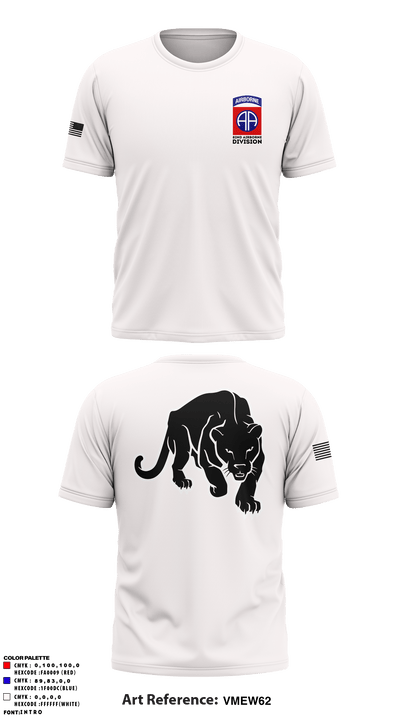 82nd Airborne Division 13131844 Short Sleeve Performance Shirt - 3