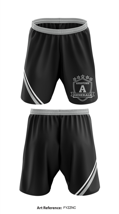 Annistown Elementary 43857991 Athletic Shorts With Pockets - 1