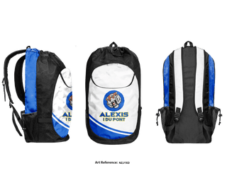 Gear Bag, Alexis I Du Pont lacrosse, Women's Lacrosse, Teamtime, Team time, sublimation, custom sports apparel, team uniforms, spirit wear, spiritwear, sports uniforms, custom shirts, team store, custom team store, fundraiser sports, apparel fundraiser