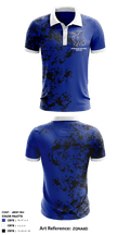 Division Avenue High School Basketball 17302589 Short Sleeve Performance Polo - 1