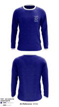 Wyoming High School Tennis 90911536 Long Sleeve Performance Shirt - 1