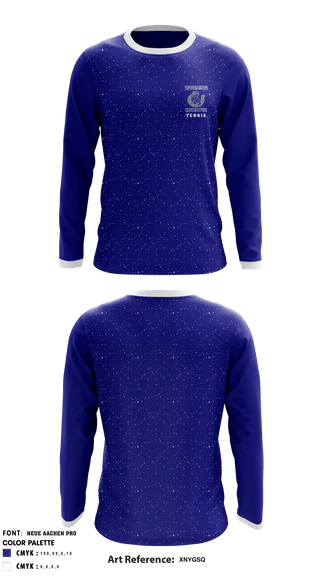 Long Sleeve Performance Shirt, Wyoming High School Tennis, Tennis, Teamtime, Team time, sublimation, custom sports apparel, team uniforms, spirit wear, spiritwear, sports uniforms, custom shirts, team store, custom team store, fundraiser sports, apparel fundraiser