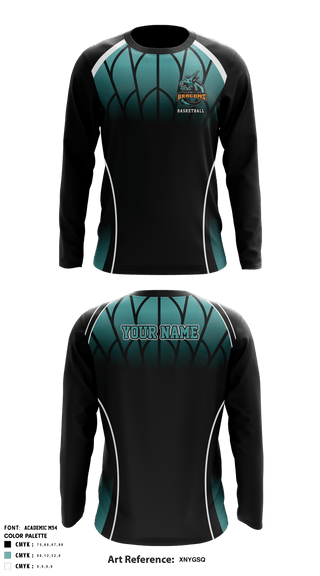 Long Sleeve Shooting Shirt, Summit K2 High School Basketball, , Teamtime, Team time, sublimation, custom sports apparel, team uniforms, spirit wear, spiritwear, sports uniforms, custom shirts, team store, custom team store, fundraiser sports, apparel fundraiser
