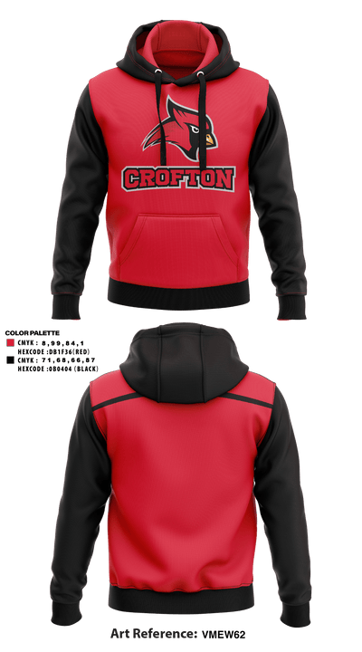 Crofton Baseball 73470651 Hoodie - 1