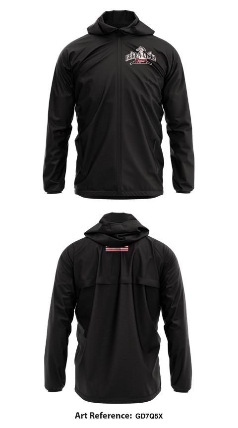 Bella Vista High School softball 97622292 Windbreaker - 1
