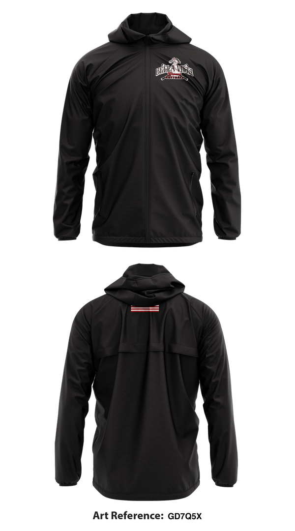 Bella Vista High School softball 97622292 Windbreaker - 1