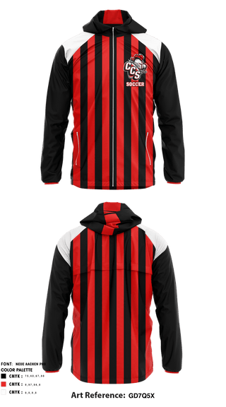 Windbreaker, Cornerstone Christian School Soccer, Men's Soccer, Teamtime, Team time, sublimation, custom sports apparel, team uniforms, spirit wear, spiritwear, sports uniforms, custom shirts, team store, custom team store, fundraiser sports, apparel fundraiser