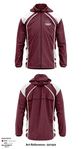 Windbreaker, Cherokee Middle School Cheer, School Spirit Store, Teamtime, Team time, sublimation, custom sports apparel, team uniforms, spirit wear, spiritwear, sports uniforms, custom shirts, team store, custom team store, fundraiser sports, apparel fundraiser