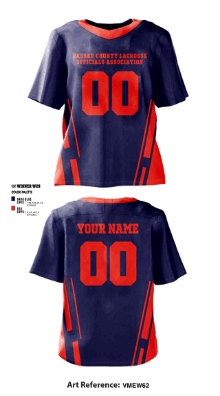 Mens Lacrosse Jersey, Nassau County Lacrosse Officials Association, Men's Lacrosse, Teamtime, Team time, sublimation, custom sports apparel, team uniforms, spirit wear, spiritwear, sports uniforms, custom shirts, team store, custom team store, fundraiser sports, apparel fundraiser