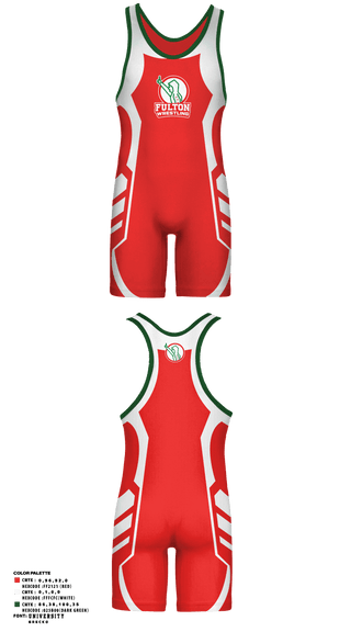 Wrestling Singlet, Fulton Raiders, Wrestling, Teamtime, Team time, sublimation, custom sports apparel, team uniforms, spirit wear, spiritwear, sports uniforms, custom shirts, team store, custom team store, fundraiser sports, apparel fundraiser