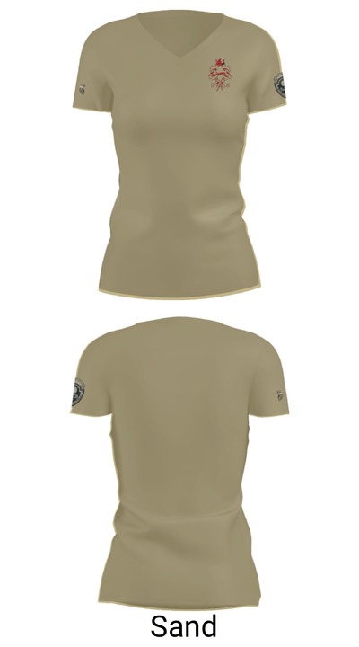 Test SF Logo 16004450 Women's Short Sleeve V-neck Shirt - 6