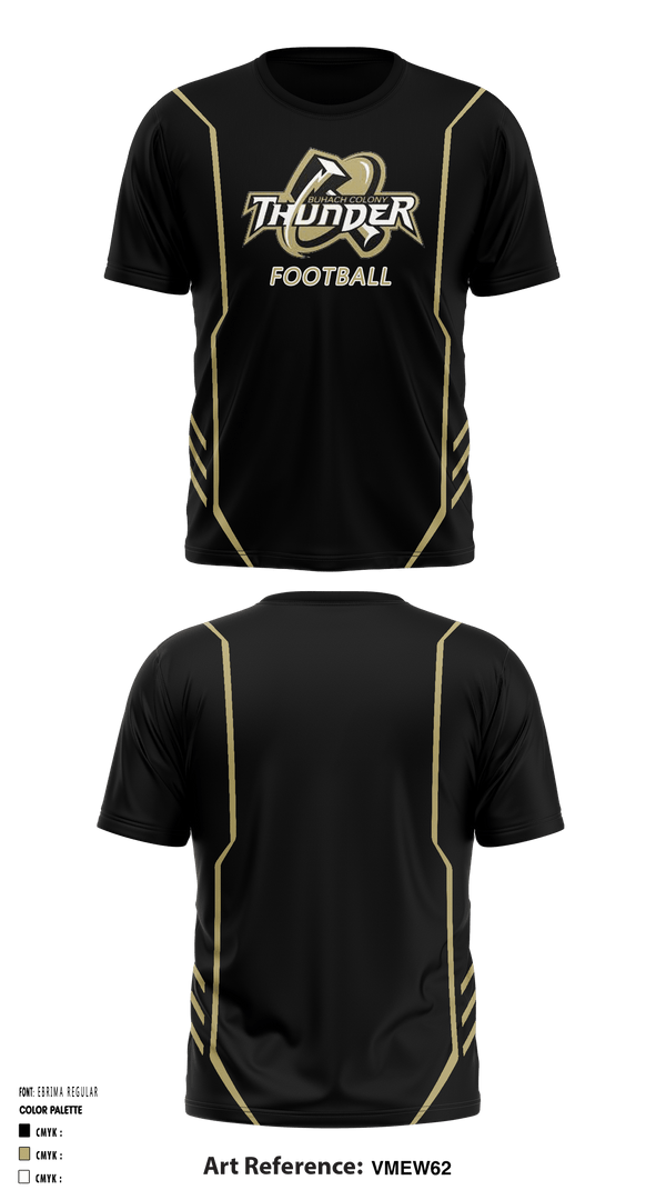 Short Sleeve Performance Shirt, Thunder Youth Football, Football, Teamtime, Team time, sublimation, custom sports apparel, team uniforms, spirit wear, spiritwear, sports uniforms, custom shirts, team store, custom team store, fundraiser sports, apparel fundraiser