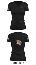 ISS 6154351 Women's Short Sleeve V-neck Shirt - 19