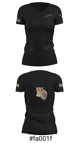 Women's Short Sleeve Vneck Shirt, , Air Force, Teamtime, Team time, sublimation, custom sports apparel, team uniforms, spirit wear, spiritwear, sports uniforms, custom shirts, team store, custom team store, fundraiser sports, apparel fundraiser