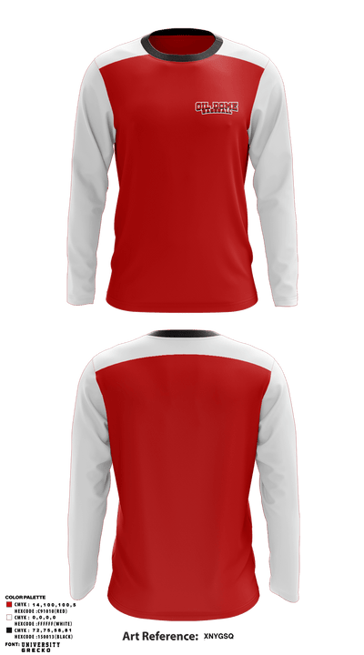 Oil Dome Baseball League 62612515 Long Sleeve Performance Shirt - 1