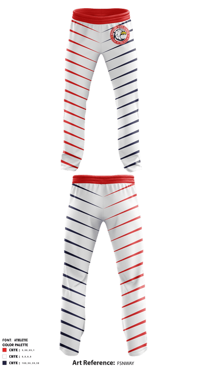 John F Kennedy High School 88051363 Sweatpants - 1