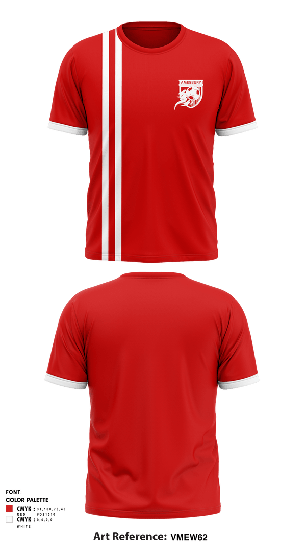 Short Sleeve Performance Shirt, Amesbury Soccer Association, Men's Soccer, Teamtime, Team time, sublimation, custom sports apparel, team uniforms, spirit wear, spiritwear, sports uniforms, custom shirts, team store, custom team store, fundraiser sports, apparel fundraiser