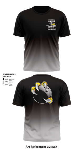 Short Sleeve Performance Shirt, Volcano Vista Hawks, Bowling, Teamtime, Team time, sublimation, custom sports apparel, team uniforms, spirit wear, spiritwear, sports uniforms, custom shirts, team store, custom team store, fundraiser sports, apparel fundraiser