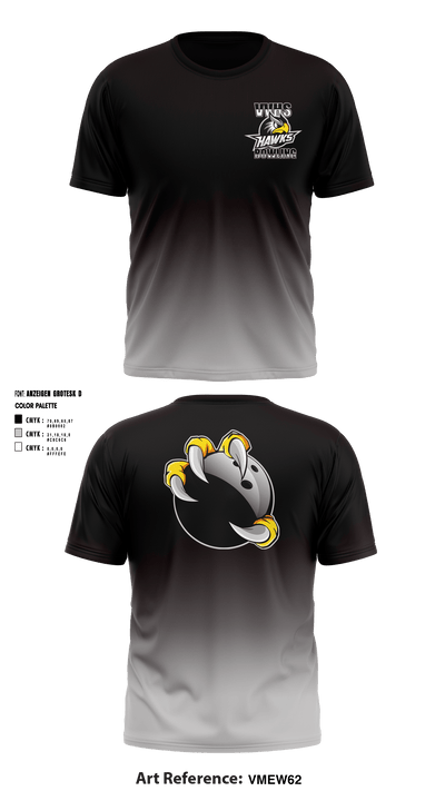 Volcano Vista Hawks 66507820 Short Sleeve Performance Shirt - 3