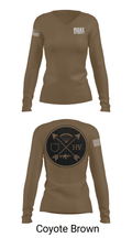 OL'5214 36784990 Women's Long Sleeve V-neck Shirt - 38