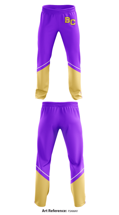 Bennett County Track & Field 93120892 Sweatpants - 1