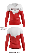 Tyngsboro Youth Lacrosse 56353565 Women's Long Sleeve V-neck Shirt - 1