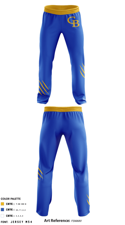 Conshohocken Youth Football 65509464 Sweatpants - 4