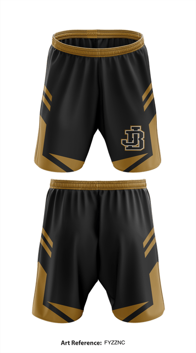 Jesse Bethel High School Golf 53811891 Athletic Shorts With Pockets - 1