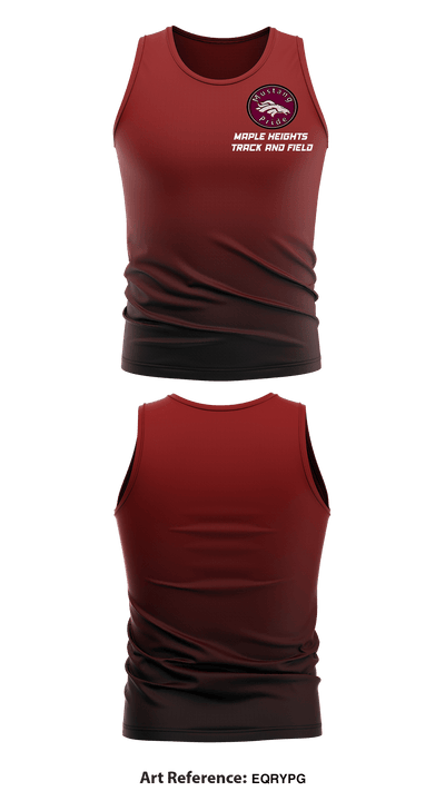 Maple Heights track and field 7243647 Track Singlet - 1