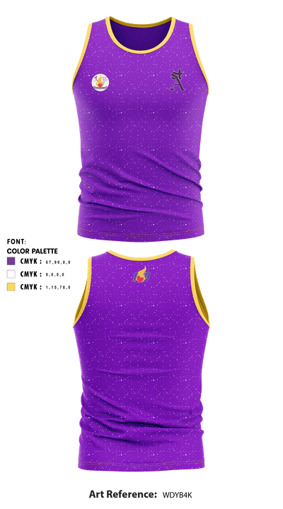 St. Augustine Saints 97476838 Tank Top - 1