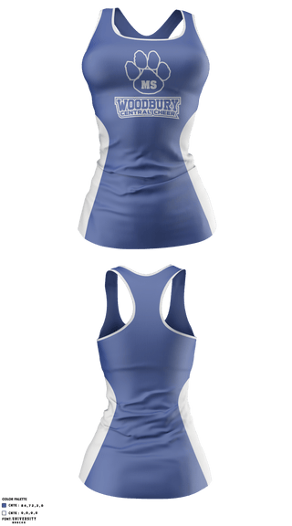 Tank Top, Woodbury Central Middle School Cheer, School Spirit Store, Teamtime, Team time, sublimation, custom sports apparel, team uniforms, spirit wear, spiritwear, sports uniforms, custom shirts, team store, custom team store, fundraiser sports, apparel fundraiser