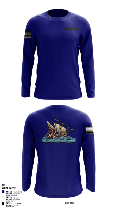 SSMP Detachment 71 50921061 Long Sleeve Performance Shirt - 1