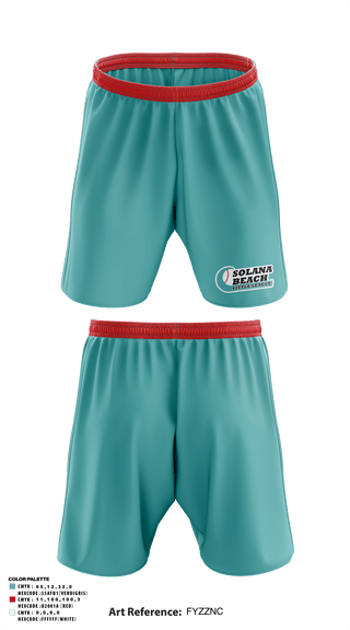 Athletic Shorts With Pockets, Solana Beach Little League, Baseball, Teamtime, Team time, sublimation, custom sports apparel, team uniforms, spirit wear, spiritwear, sports uniforms, custom shirts, team store, custom team store, fundraiser sports, apparel fundraiser