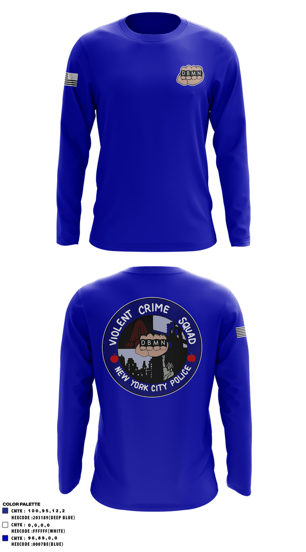Long Sleeve Performance Shirt, , Police, Teamtime, Team time, sublimation, custom sports apparel, team uniforms, spirit wear, spiritwear, sports uniforms, custom shirts, team store, custom team store, fundraiser sports, apparel fundraiser