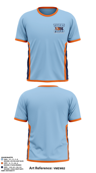 Short Sleeve Performance Shirt, Tigers, Men's Basketball, Teamtime, Team time, sublimation, custom sports apparel, team uniforms, spirit wear, spiritwear, sports uniforms, custom shirts, team store, custom team store, fundraiser sports, apparel fundraiser
