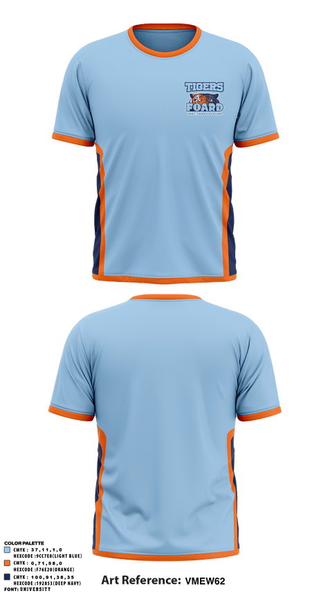 Short Sleeve Performance Shirt, Tigers, Men's Basketball, Teamtime, Team time, sublimation, custom sports apparel, team uniforms, spirit wear, spiritwear, sports uniforms, custom shirts, team store, custom team store, fundraiser sports, apparel fundraiser