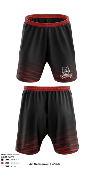 Athletic Shorts With Pockets, Hazelwood West High School Swimming, School Spirit Store, Teamtime, Team time, sublimation, custom sports apparel, team uniforms, spirit wear, spiritwear, sports uniforms, custom shirts, team store, custom team store, fundraiser sports, apparel fundraiser