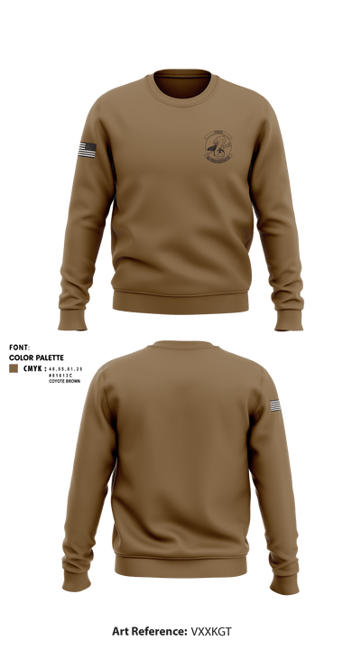 6th Maintenance Squadron 29642778 Crew Neck Sweatshirt - 2