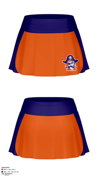 Skort, Orange Coast College Cheer, , Teamtime, Team time, sublimation, custom sports apparel, team uniforms, spirit wear, spiritwear, sports uniforms, custom shirts, team store, custom team store, fundraiser sports, apparel fundraiser