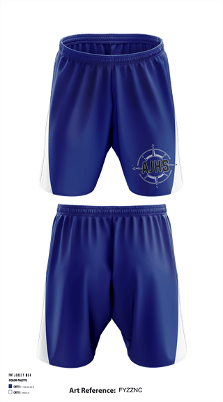 Athletic Shorts With Pockets, Auburn Junior High School Cheer, School Spirit Store, Teamtime, Team time, sublimation, custom sports apparel, team uniforms, spirit wear, spiritwear, sports uniforms, custom shirts, team store, custom team store, fundraiser sports, apparel fundraiser