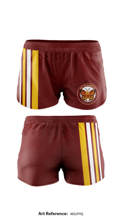 Red Oak Elementary 3697008 Track Shorts - 1